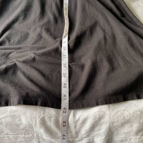 Lands' End Women's Black Sleeveless Knit Midi/Maxi Dress Size 1X (16W - 18W) - Picture 9 of 14